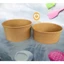Tô giấy/Hộp giấy tròn nắp trong 750ml-1000ml hộp đựng bánh - BBTC