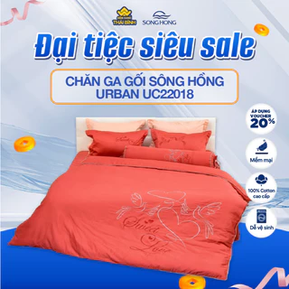 Chăn ga gối sông hồng cao cấp Urban UC22018