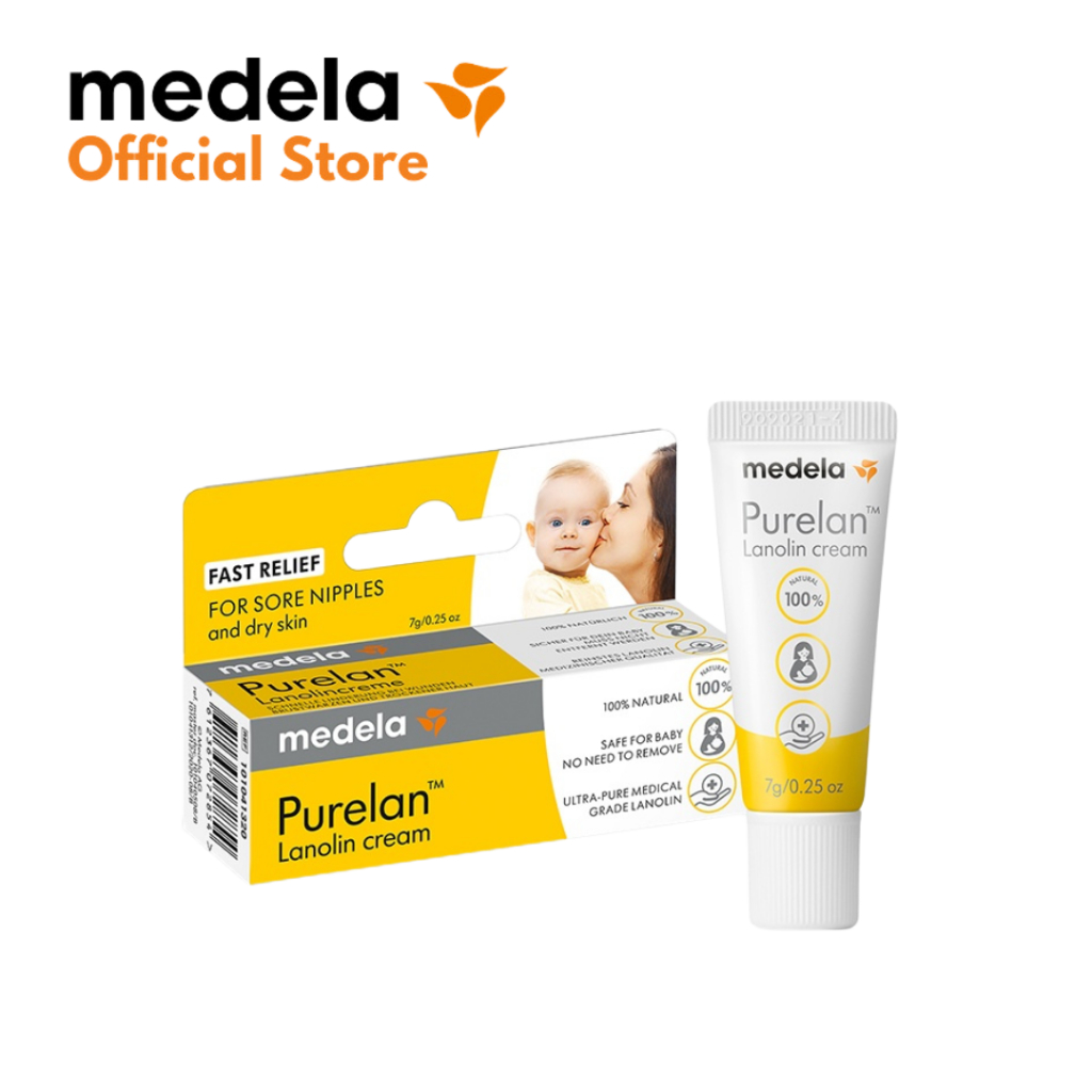 Ảnh Kem Purelan™ Medela 7g - Kem bôi nứt cổ gà, khô da.. 2