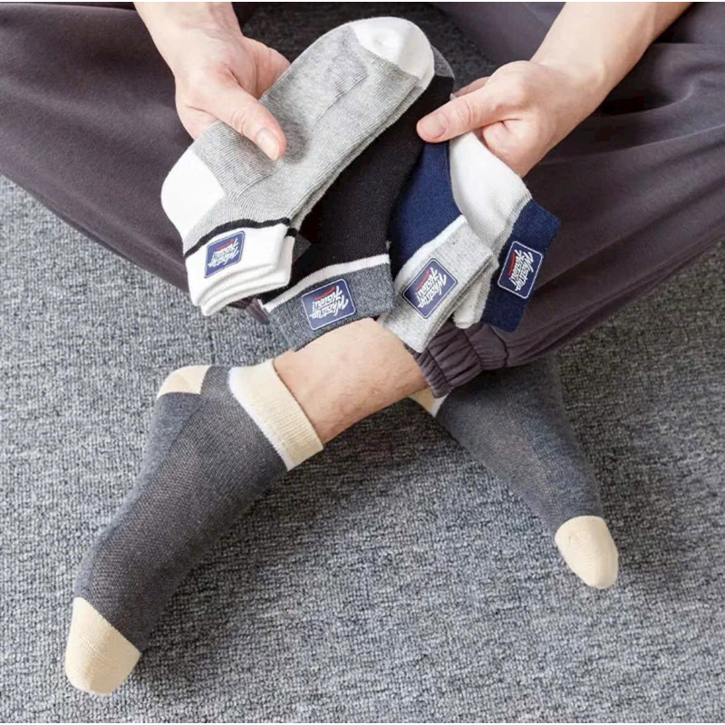 TÚI 10 ĐÔI TẤT NAM THÔNG HƠI MẪU MỚI