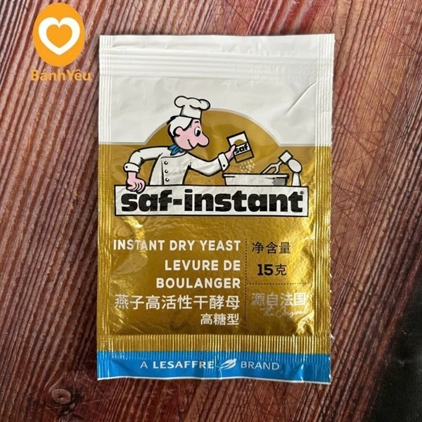 Men nở/ bột men nở làm bánh mì, bánh bao, bánh bò (BGTC)