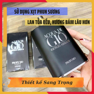 Nước Hoa Nam, Dầu Thơm Gio Profumo 100ml Thơm Lâu 12h Hương Thơm Nam Tính, Sang Trọng