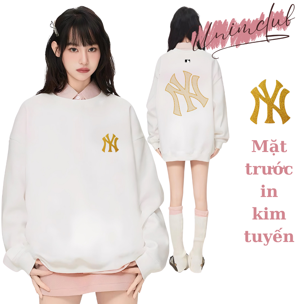 [Siêu tốc 4H HN] Áo Sweater NY LA Unisex Nhiều Màu Nỉ Cao Cấp Form Rộng Nam Nữ Unim Store SW06