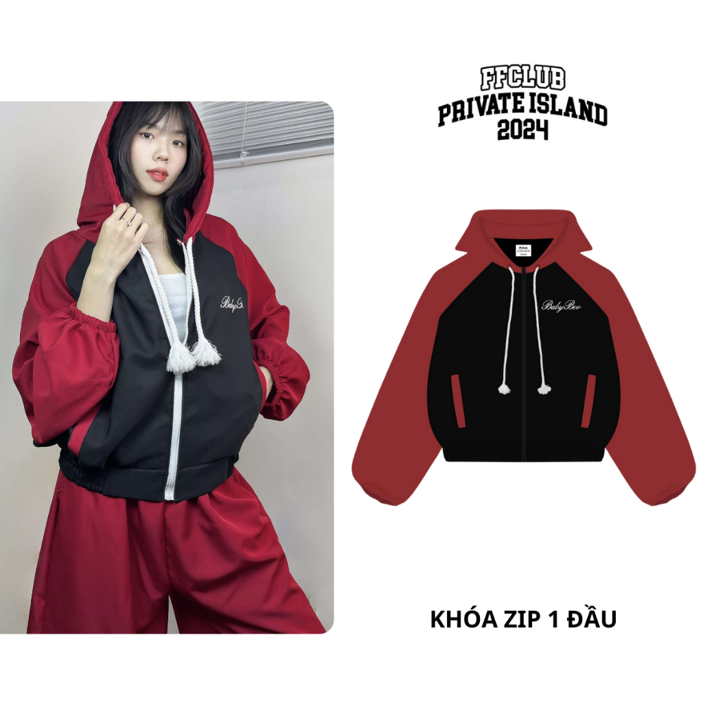 BOXY BABYBO ĐEN ĐỎ