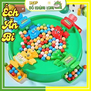 Đồ Chơi Ếch Ăn Bi Hungry Frogs Trò Chơi Ếch Gắp Hạt Đậu Ếch Ăn Kẹo Vui Nhộn Có Sẵn Bi Cho 4 Người Chơi - BỐ KHỦNG LONG