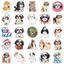60 sticker cún yêu Chống Thấm Nước Miếng Dán Cho Điện Thoại Laptop Ván Trượt Mũ Bảo Hiểm