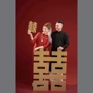 Chữ Hỷ, Phụ Kiện Chụp Ảnh, Decor Đám Cưới.