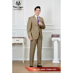 Vest nam trung niên tiến thịnh veston cao cấp vải được may 2 lớp dày vải không nhăn không bai không phai màu khi giặt — ảnh 8