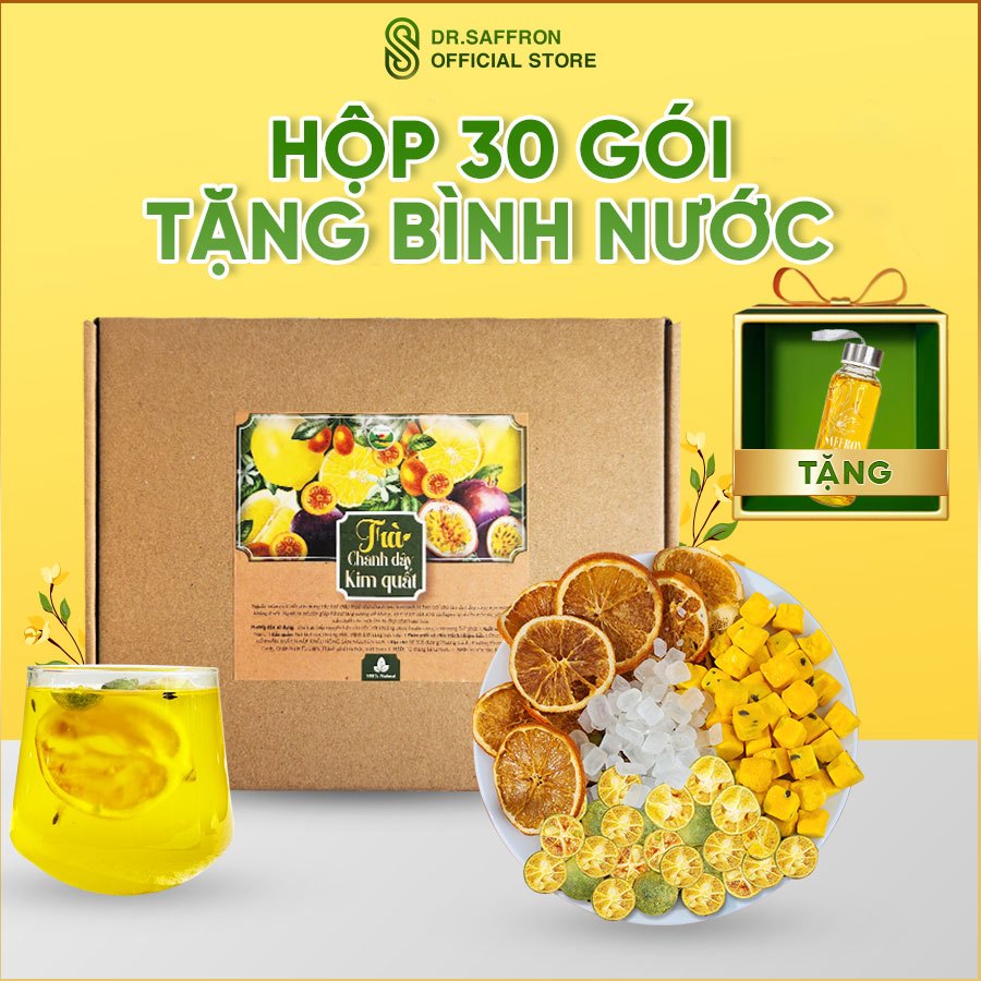 Ảnh Trà chanh dây kim quất trà detox Triệu Lộ Tư hỗ trợ trắng da, mát gan, giải nhiệt cơ thể 1