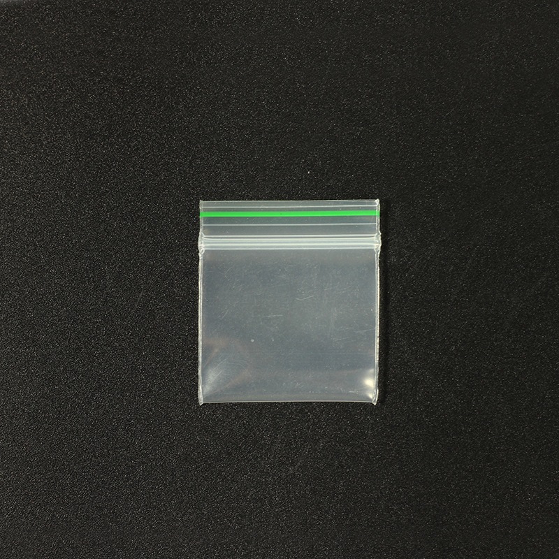 Gói 100 chiếc túi zip mini viền xanh lá chọn size | Shopee Việt Nam