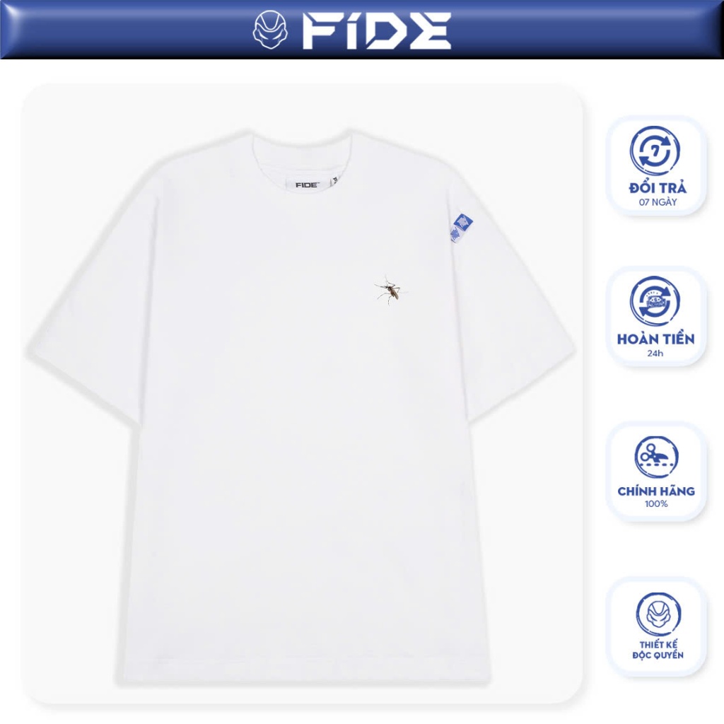 Ảnh Áo thun FIDE Con Muỗi hottrend phông unisex form rộng local brand nam nữ cổ tròn oversize - AT113 1