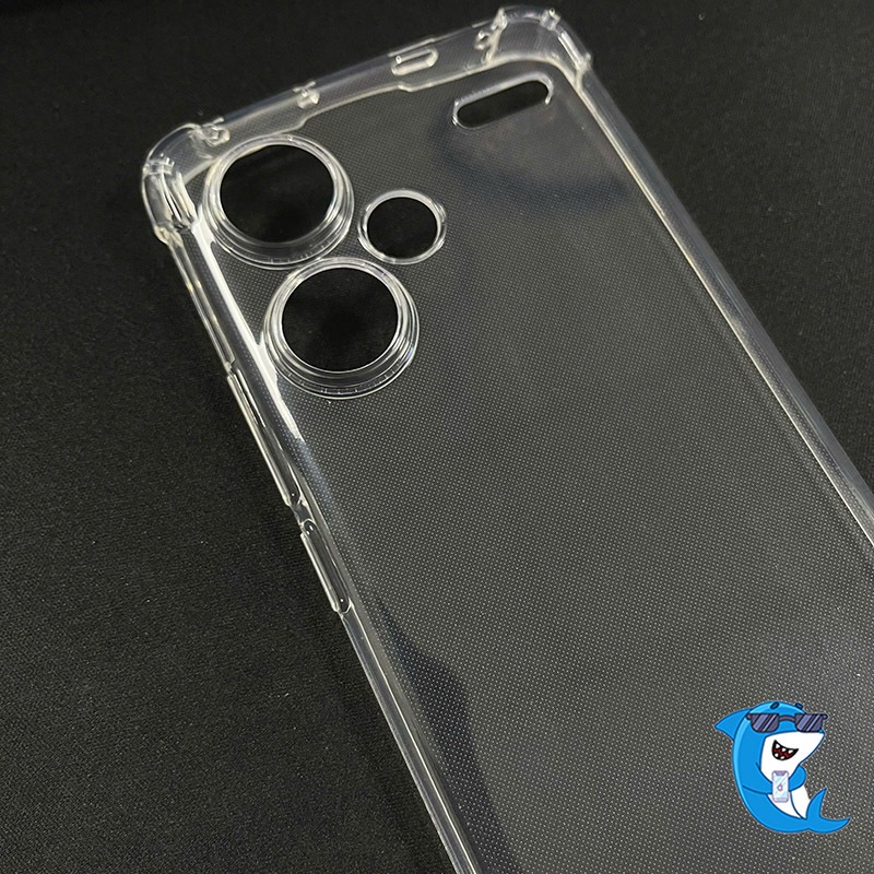 Ốp lưng Redmi note 13 pro plus, 13 pro+ 5G dẻo trong suốt silicon cao cấp chống sốc bảo vệ cam