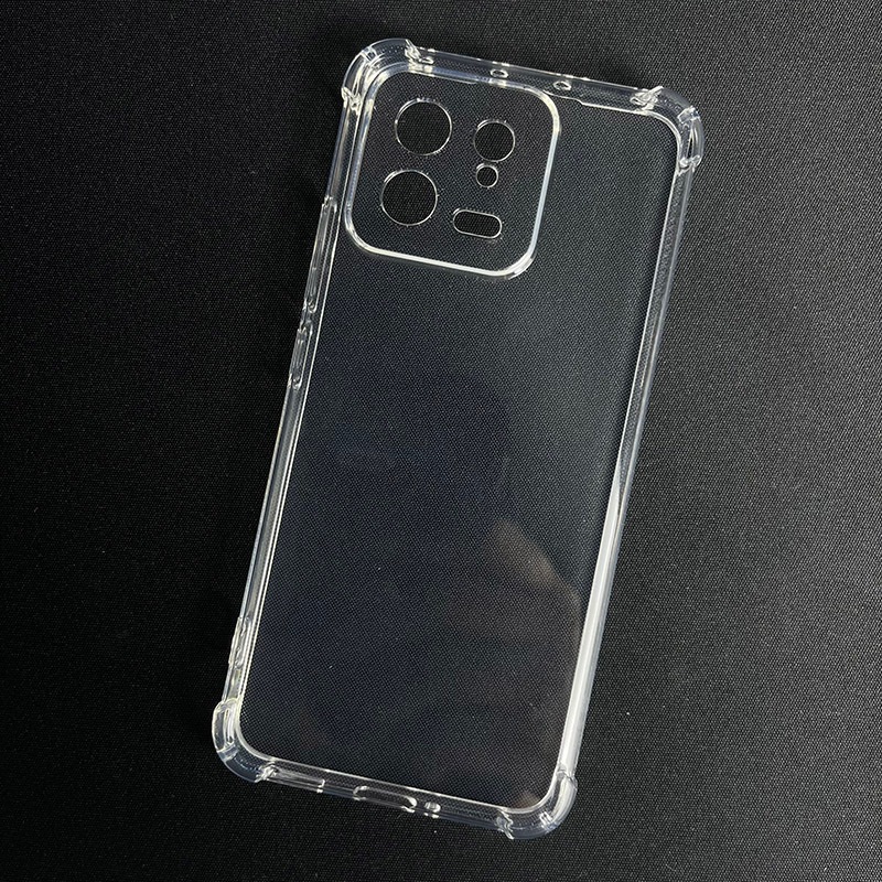 Ốp lưng Xiaomi 13T / 13T pro trong suốt silicon chống sốc, va đập loại dày có gờ bảo vệ camera