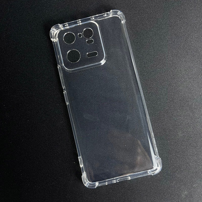 Ốp lưng Xiaomi 13T / 13T pro trong suốt silicon chống sốc, va đập loại dày có gờ bảo vệ camera