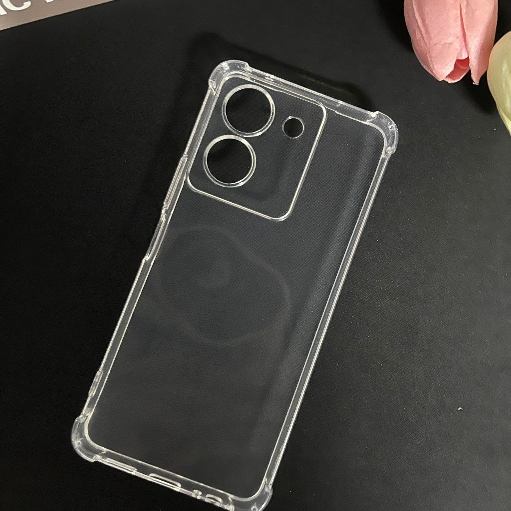 Ốp lưng Vivo Y36 4G Silicon nhựa dẻo trong suốt cao cấp chống sốc chống va đập có gờ bảo vệ bốn góc