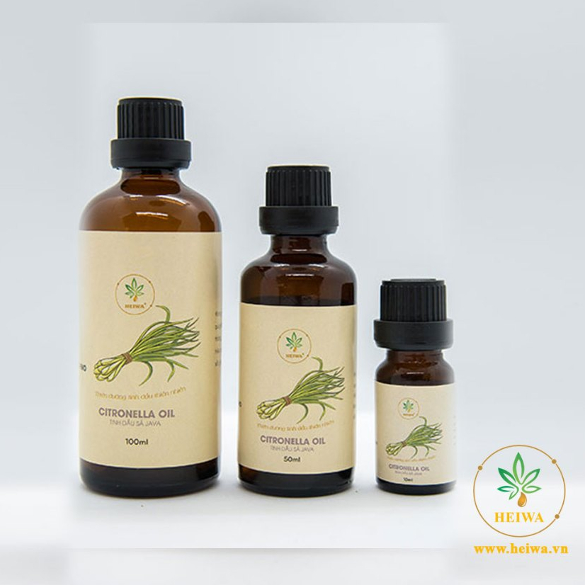 Ảnh Tinh dầu Sả Java thương hiệu HEIWA nhập khẩu Ấn Độ có giấy kiểm định, dung tích 100ml 2