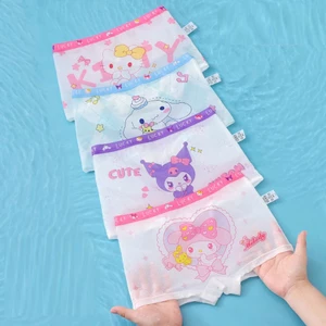 4 quần chip bé gái lưới lạnh thông hơi họa tiết Melody và những người bạn ngỗ nghĩnh 10-40kg