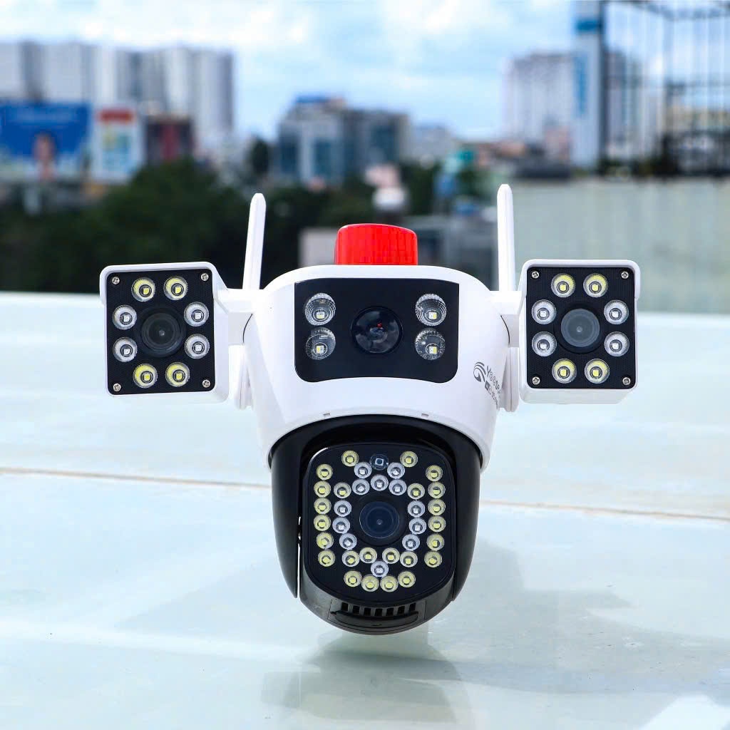 Camera Yoosee ngoài trời 950 - KÈM THẺ NHỚ 128Gb, 16Mp, 4 mắt/1 cam, 2 ...