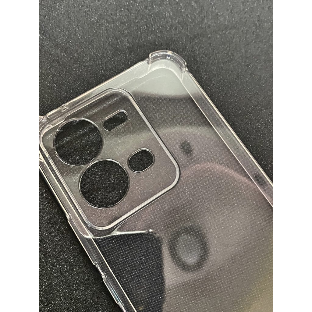 Ốp lưng Vivo V25E / V25 dẻo trong suốt silicon cao cấp loại dày chống sốc chống va đập có gờ bảo vệ bốn góc