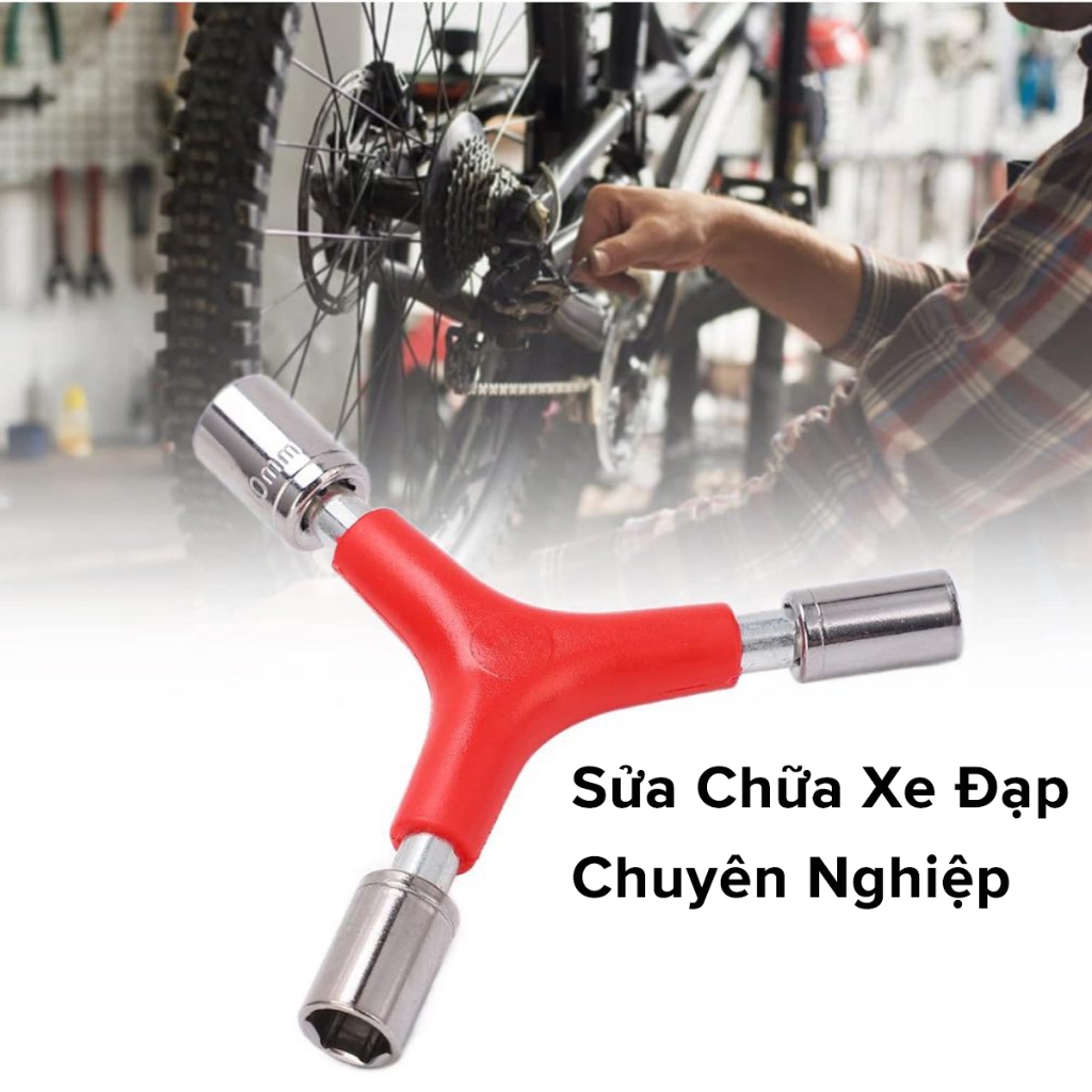 Ảnh Cờ Lê Tuýp Khẩu Vặn Ốc Vít Mở Bu Lông Chữ Y 8 – 9 – 10mm Sửa Chữa Xe Đạp Xe Máy Gia Dụng Đa Năng Chính Hãng Amalife 3