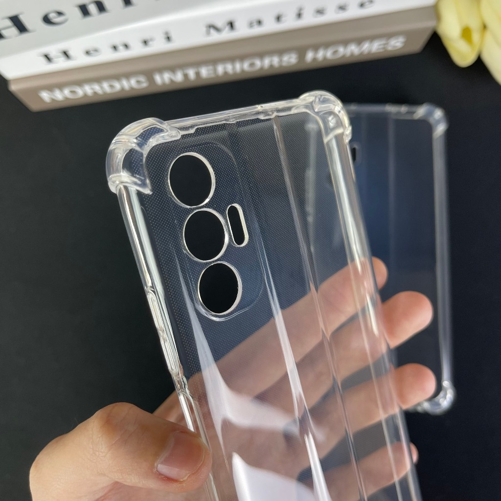 Ốp lưng Tecno POVA 3 dẻo trong suốt silicon cao cấp chống sốc va đập bảo vệ cam điện thoại toàn diện