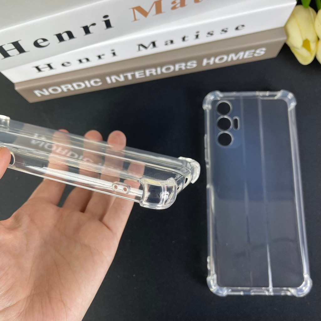 Ốp lưng Tecno POVA 3 dẻo trong suốt silicon cao cấp chống sốc va đập bảo vệ cam điện thoại toàn diện