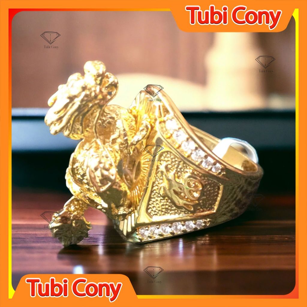 Men's Feng Shui Ring by Tubi Cony