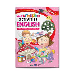Sách - Bé Học Tiếng Anh Qua Tư Duy Sáng Tạo Cho Bé 2-6 Tuổi Level 4