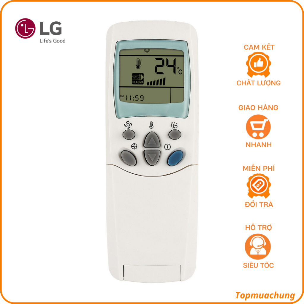 Điều khiển điều hòa LG - Remote máy lạnh LG | Shopee Việt Nam