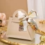 Set hộp túi đựng trang sức, nước hoa chiết , mỹ phẩm cao cấp kèm nơ lụa