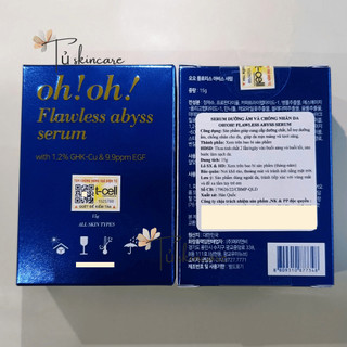 Tinh Chất Dưỡng Da oh!oh! Flawless Abyss Serum with 1.2% GHK-Cu & 9.9ppm EGF 15g