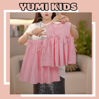 Sét váy bé gái Hàn quốc cho bé từ 1 - 8 tuổi phong cách tiểu thư