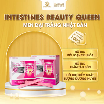 Intestines Beauty Queen – Inulin chính hãng 100%. Hỗ trợ tiêu hóa, giảm táo bón. Xem thông tin khuyến mãi ở mô tả