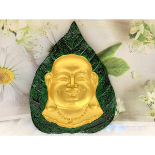 Tượng Đá Phật Di Lặc 3D Lá Bồ Đề Tâm Linh tuyệt đẹp