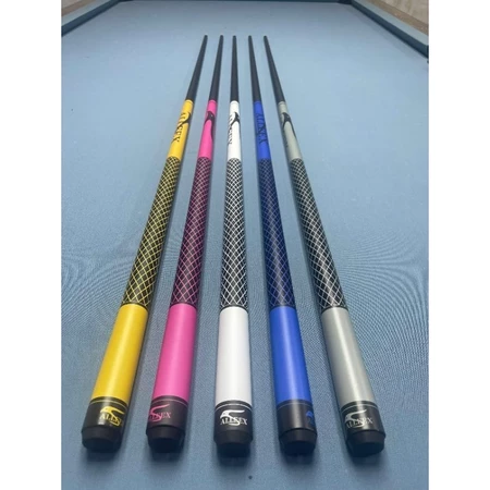 [Aileex] Gậy Bi A, Cơ bida lỗ 1 khúc Carbon Aileex chống cong vênh - Phụ kiện bida giá gốc