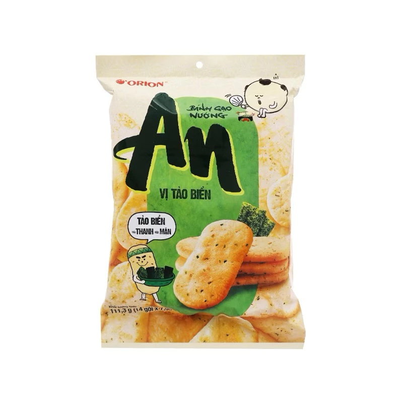 Bánh gạo An vị tảo biển 111,3g