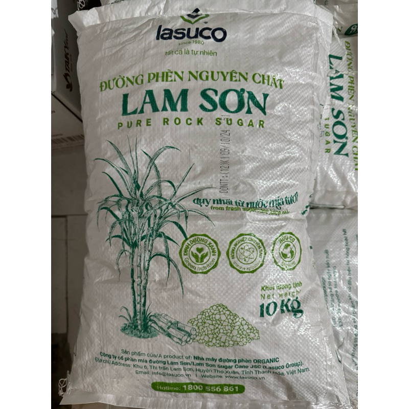 ( sỉ bao 10 kg ) Đường phèn Lam Sơn 10 kg