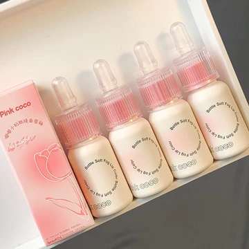 Son kem son Pinkcoco màu son đỏ ruby tân hôn 05