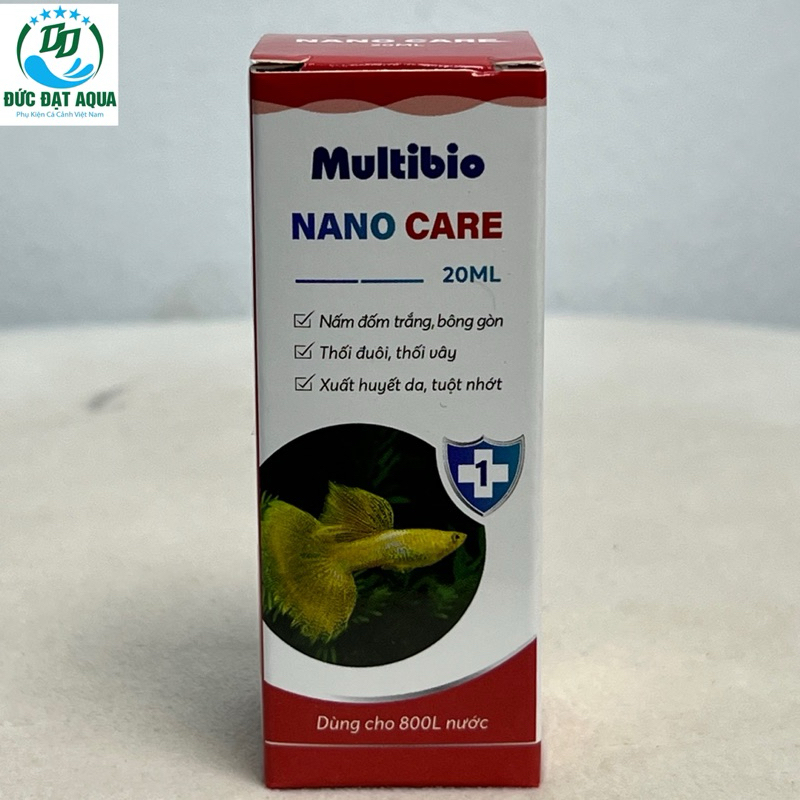Multibo Nano Care | Phòng và Xử Lý Hiệu Quả Nấm, Đốm Trắng, Thối Đuôi Tuột Nhớt, cho mọi loại cá cảnh 2