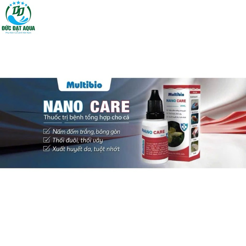 Multibo Nano Care | Phòng và Xử Lý Hiệu Quả Nấm, Đốm Trắng, Thối Đuôi Tuột Nhớt, cho mọi loại cá cảnh 6