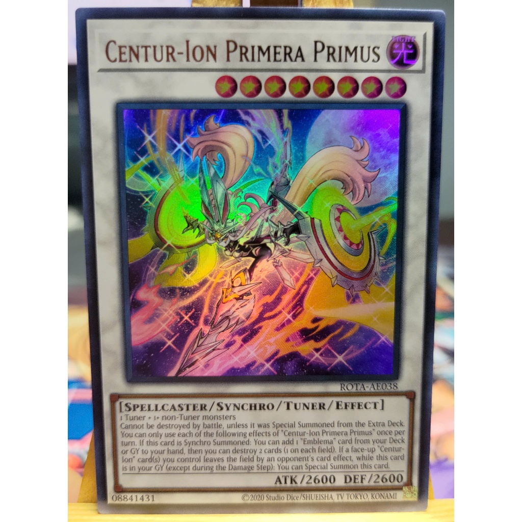 [KW2 Yugioh] [EN-AE] [Waifu] Thẻ bài Rota-AE038 Centur-Ion Primera ...