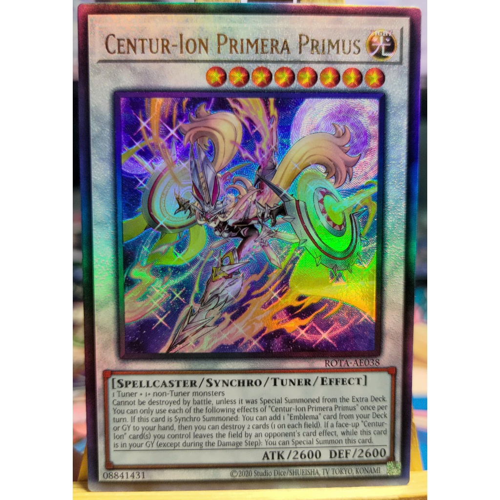 [KW2 Yugioh] [EN-AE] [Waifu] Thẻ bài Rota-AE038 Centur-Ion Primera ...