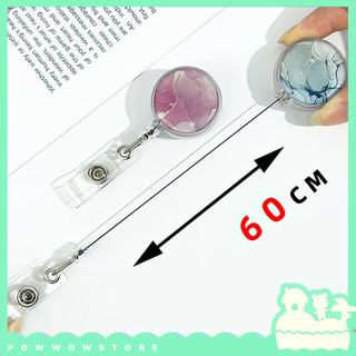 Lõi Tơrua Kéo Rút 60cm Sử Dụng Móc Vào Bao Đựng Thẻ Hoặc Móc Khoá Phong Cách Hoạ Tiết Abstract Thú Vị