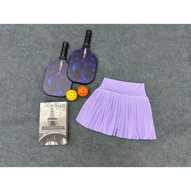 Váy xếp ly thể thao nữ, Váy hai lớp Pickleball, Golf, Tennis, Cầu Lông... Hàng QC cao cấp