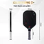 Vợt Pickleball T700 Pro Chính Hãng CHANLONG Full Carbon 16mm Mặt Nhám Cho Thi Đấu, Luyện Tập, Mới Chơi