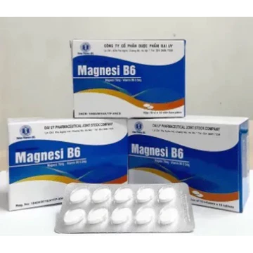 Magnesi B6 hộp 100 viên - Bổ sung magie và vitamin B6 cho cơ thể