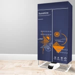 Tủ Sấy Quần Áo - Máy Sấy Quần Áo - Công Suất Lớn 1500W Siêu Nhanh - ION Khử Khuẩn Khử Mùi Hiệu Qủa - Gấp Gọn Tiện Lợi — ảnh 3