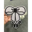 ptach vải ủi nhiệt thêu hình thời trang sticker nơ siêu xinh