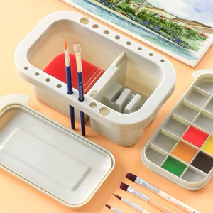 Xô Rửa Cọ Vẽ 3 Chức Năng Tiện Lợi