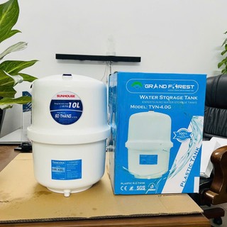 Bình áp nhựa 10 Lít Sunhouse - Tặng kèm van bình áp - Chính Hãng 100% - Bảo Hành 6 Tháng